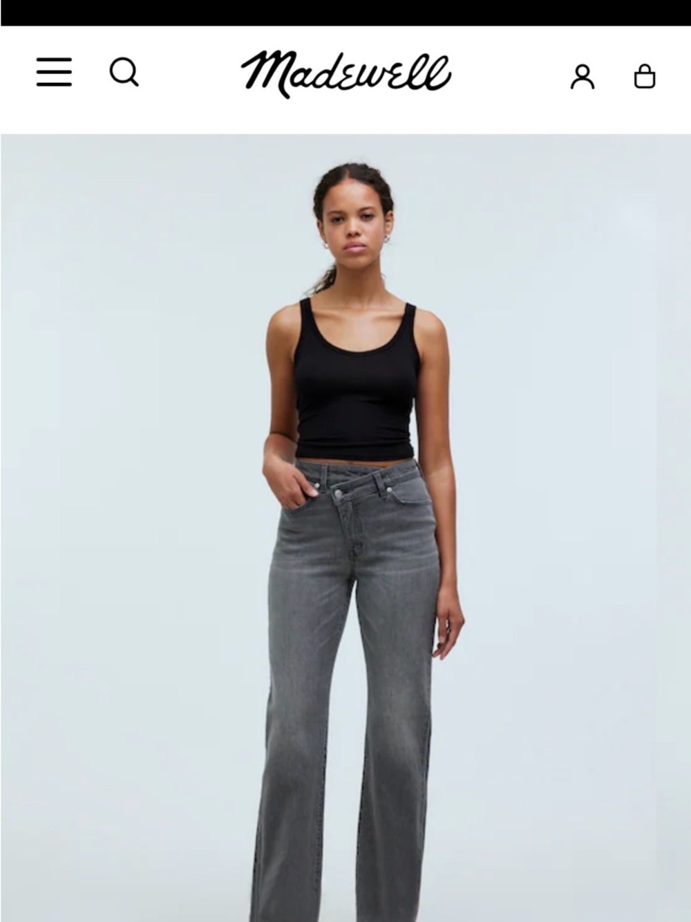 Madewell Curvy 90’s Straight Jeans  NWT